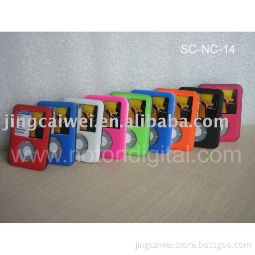Twin-Color Silicon case for iPod Nano 3rd